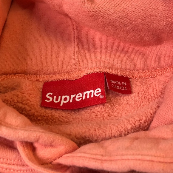 Supreme Mens Medium Size Orange Squirrel Hoodie - Picture 5 of 10